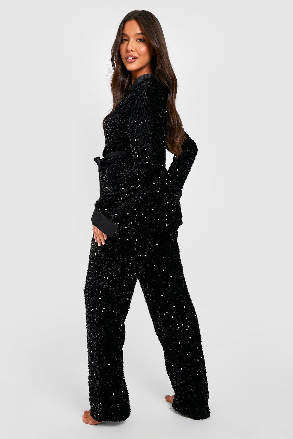 Women's glitter pajamas sale