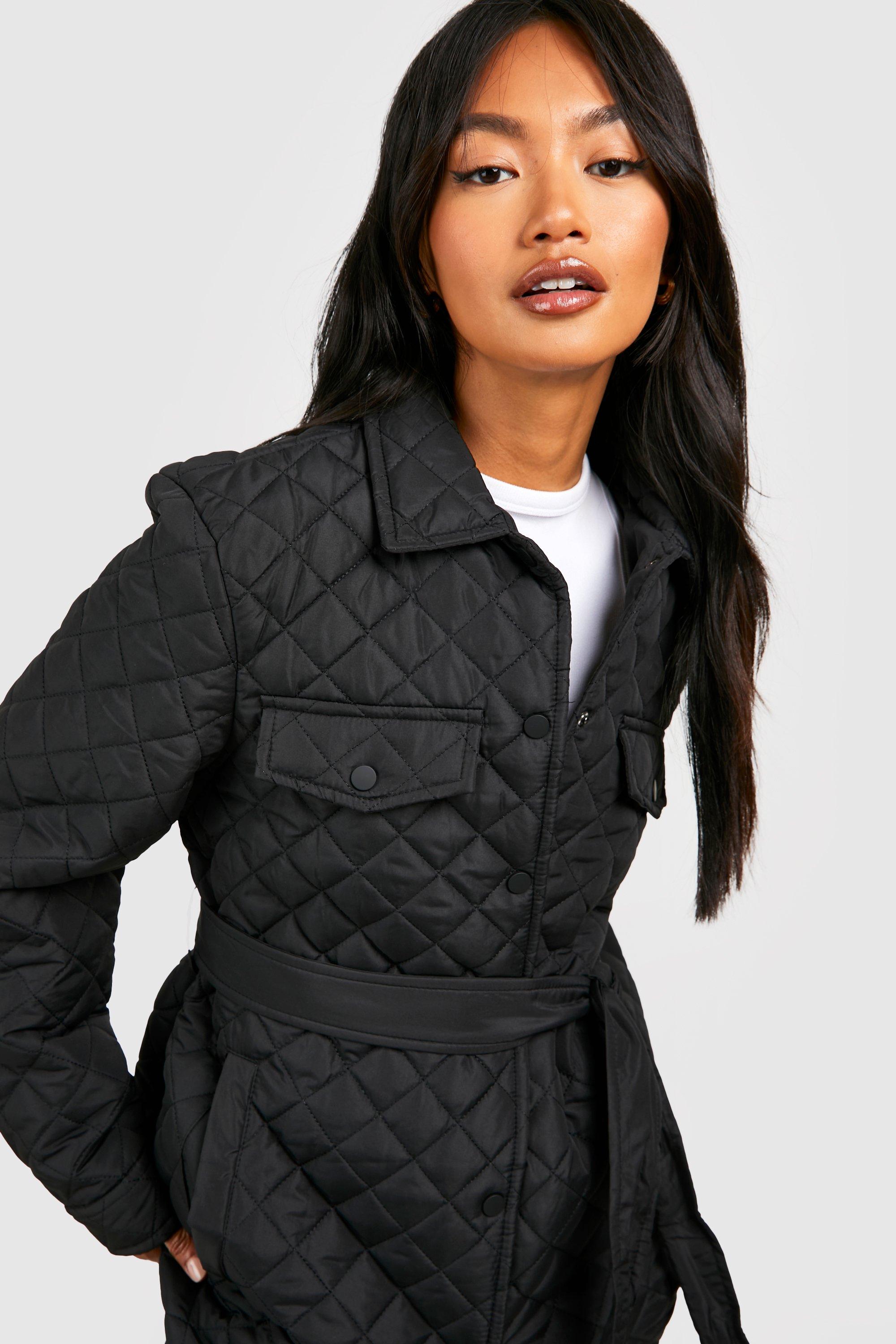 Veste noir best sale matelassé femme