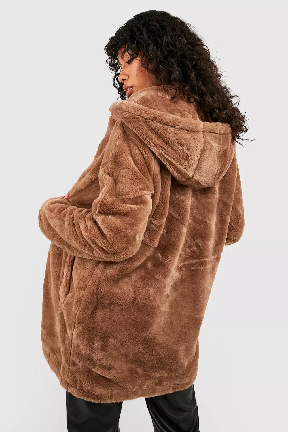 Shop Maje Faux Fur Coat | Saks Fifth Avenue