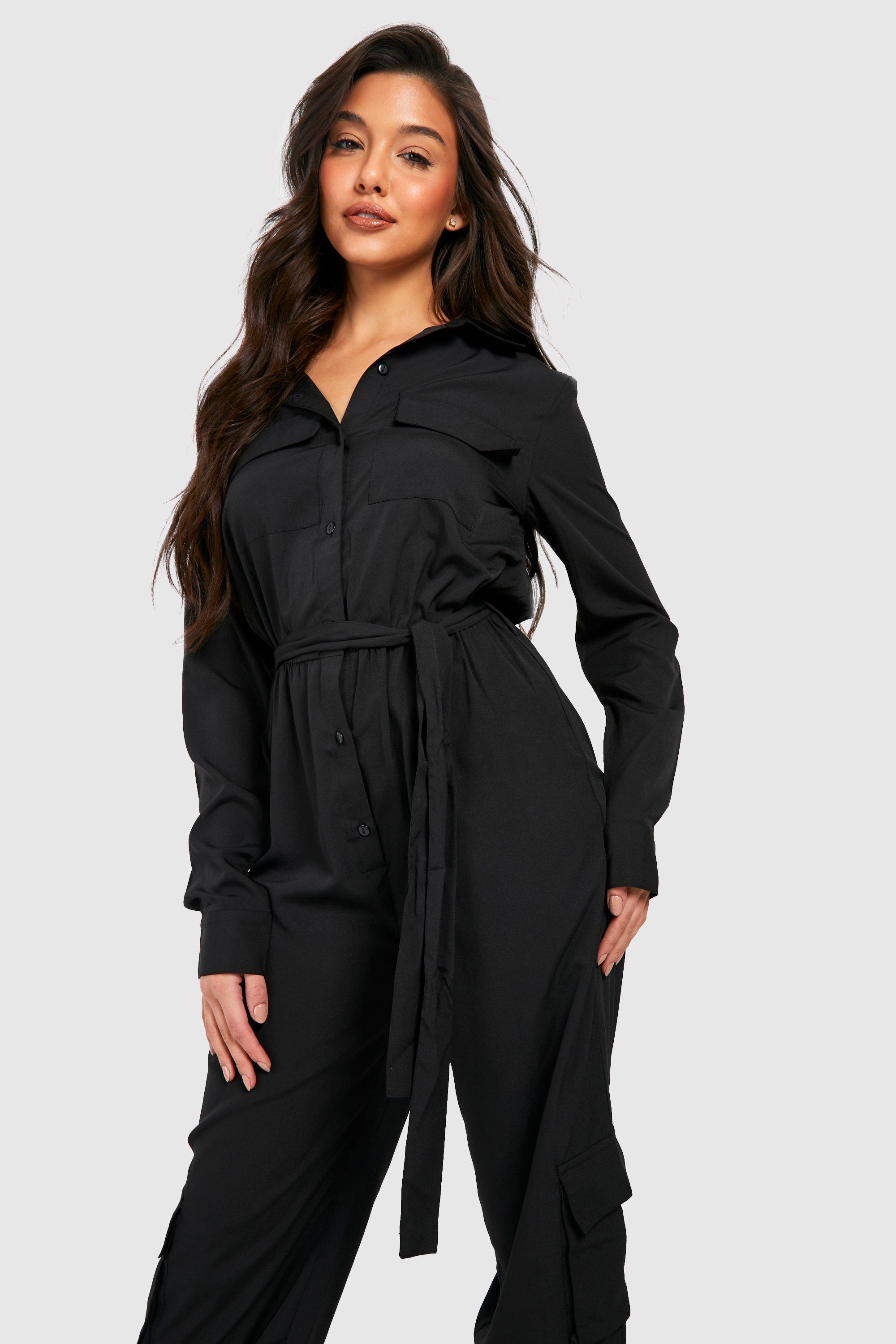 Black boiler cheap playsuit