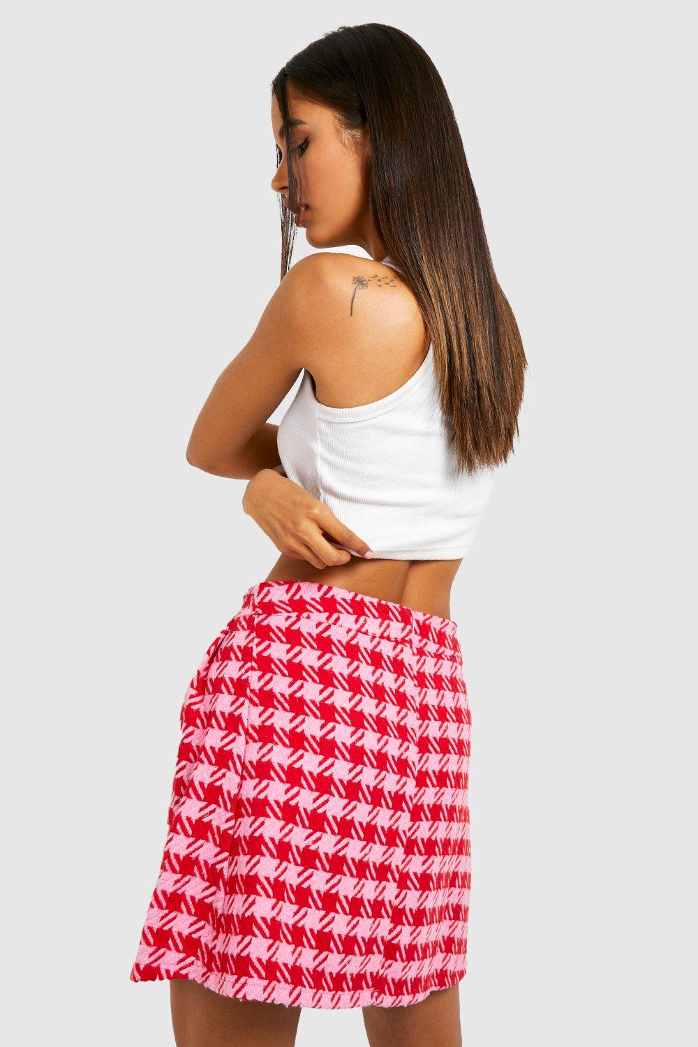 Mini on sale skirt boohoo