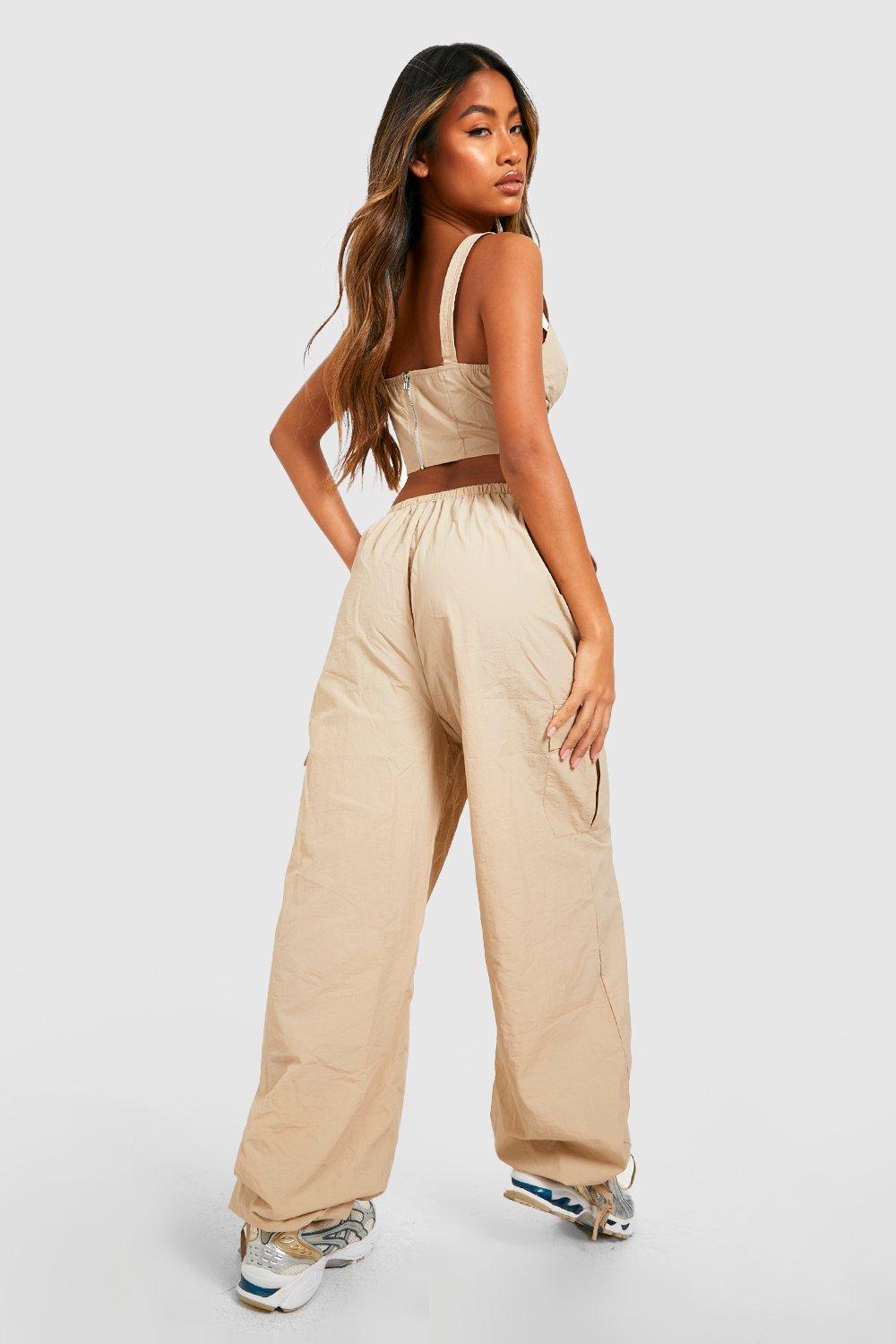 Monogram Nylon Parachute Pants