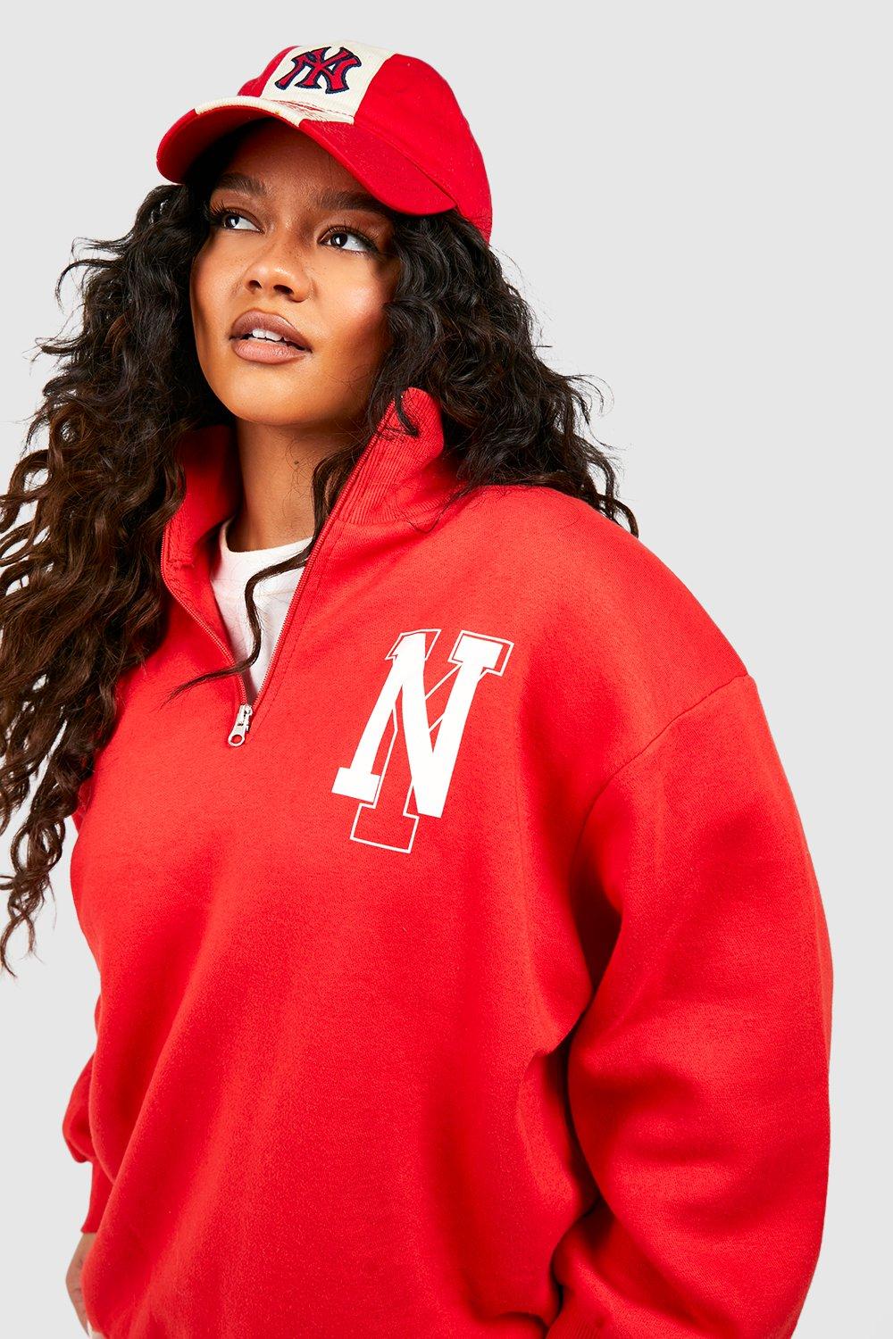 Boohoo 2024 red tracksuit