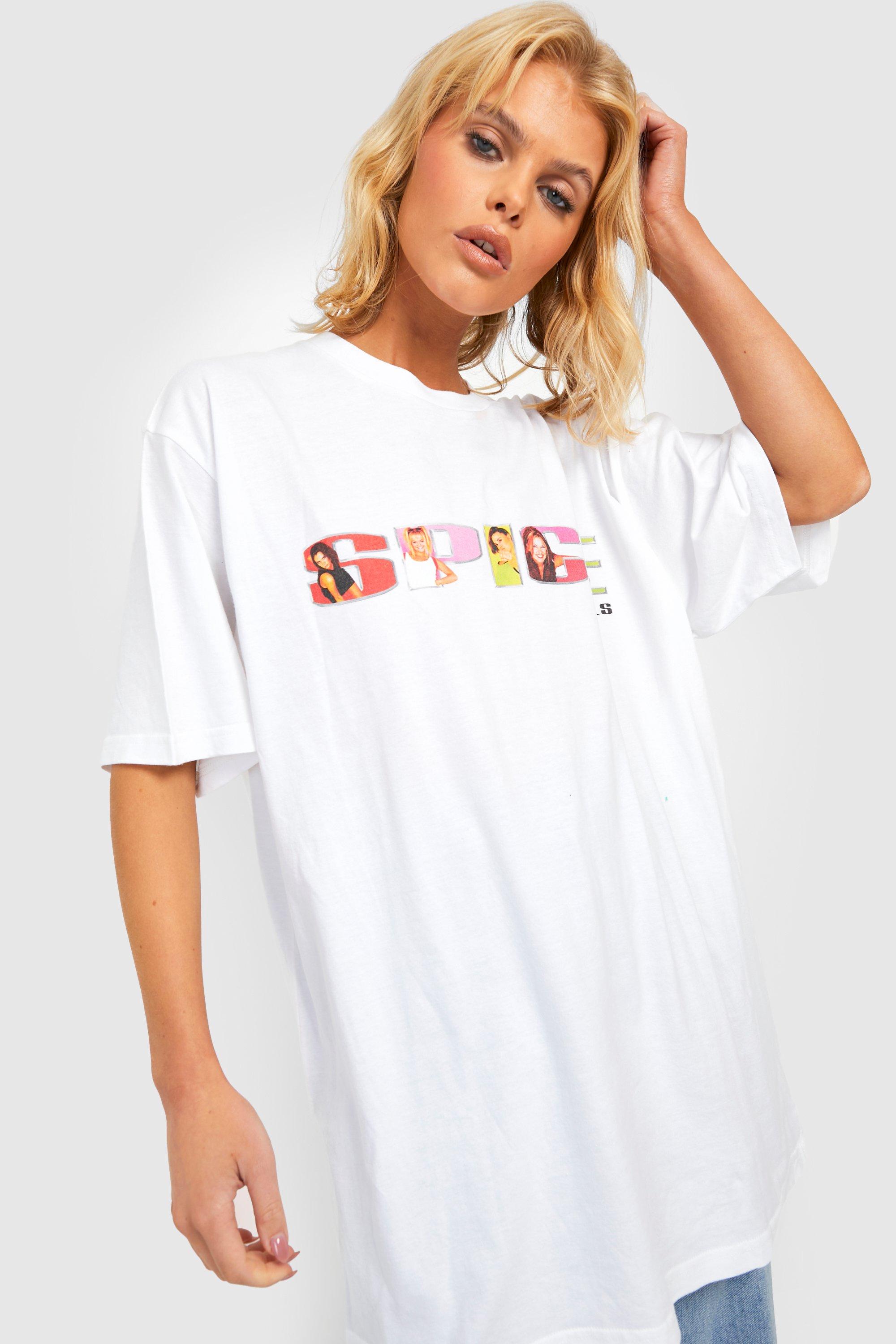 Spice Girls License Oversized T shirt boohoo