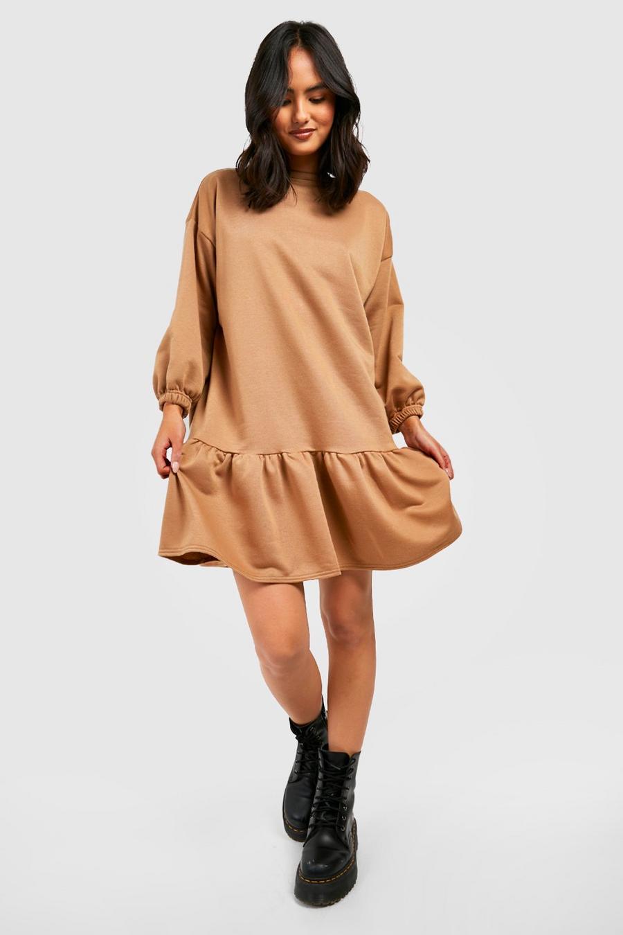 Comma Peplum jurk geruite print elegant Mode Jurken Peplum jurken 