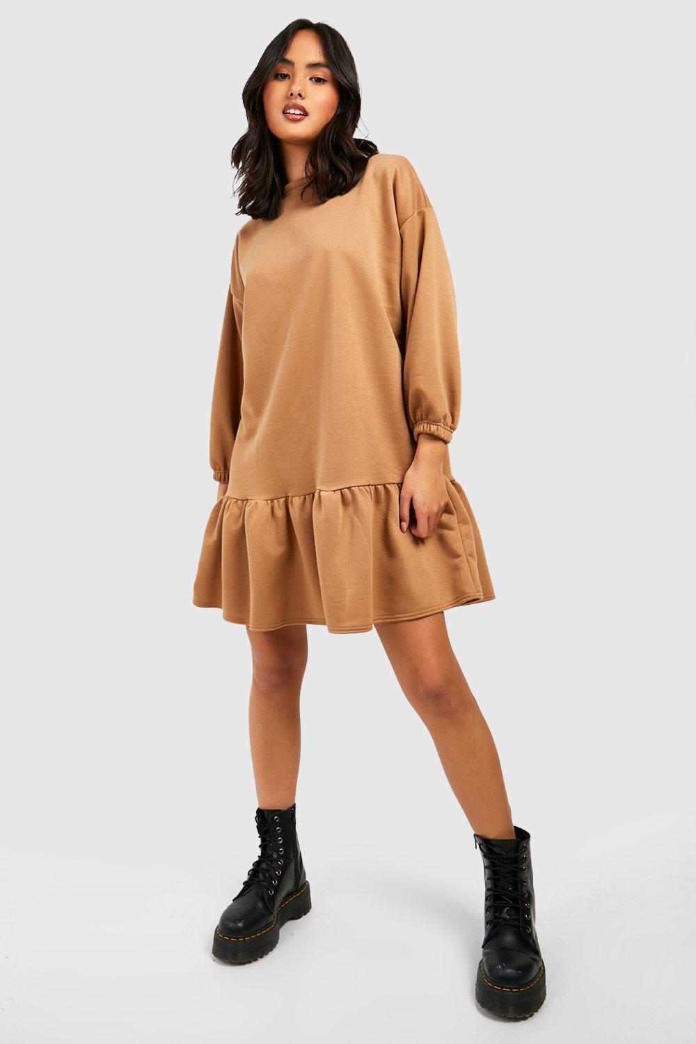 Boohoo sweatshirt store dress