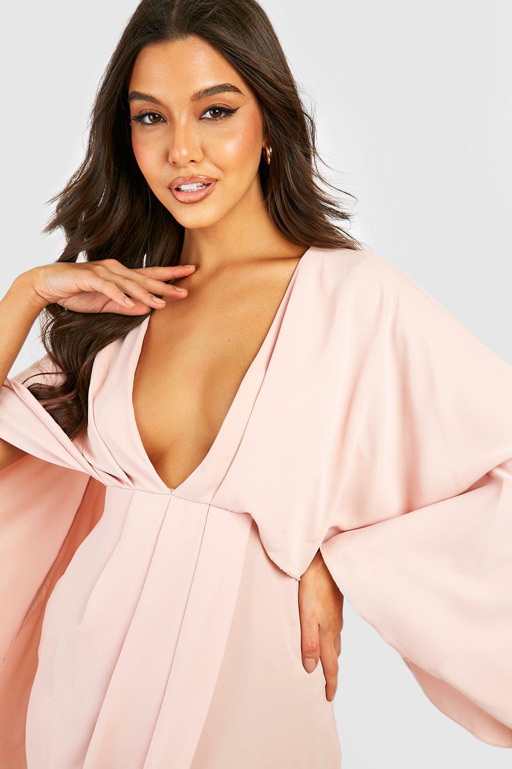 Boohoo discount robe midi