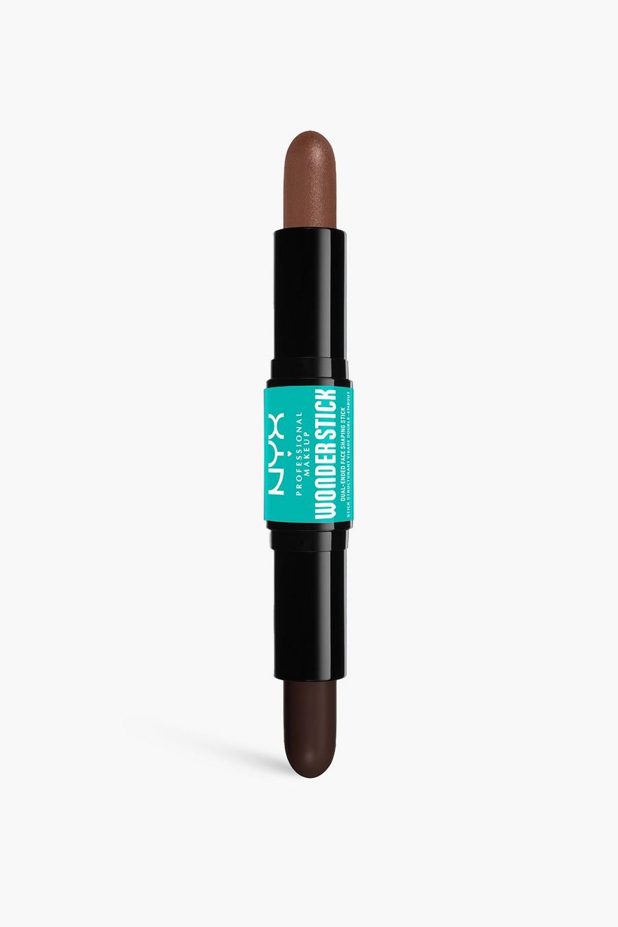 Deep rich NYX Professional Makeup Wonder Stick Highlight & Contour Stick 