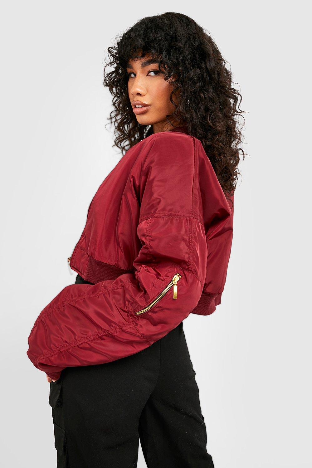 Crop Ma1 Bomber Jacket