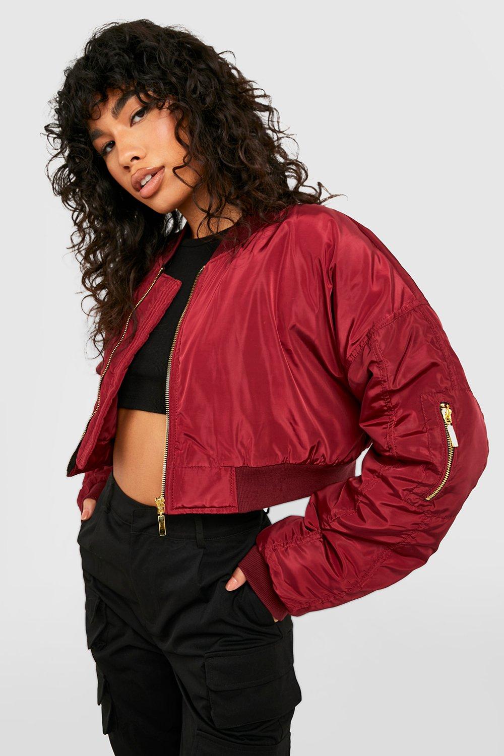 Crop Ma1 Bomber Jacket