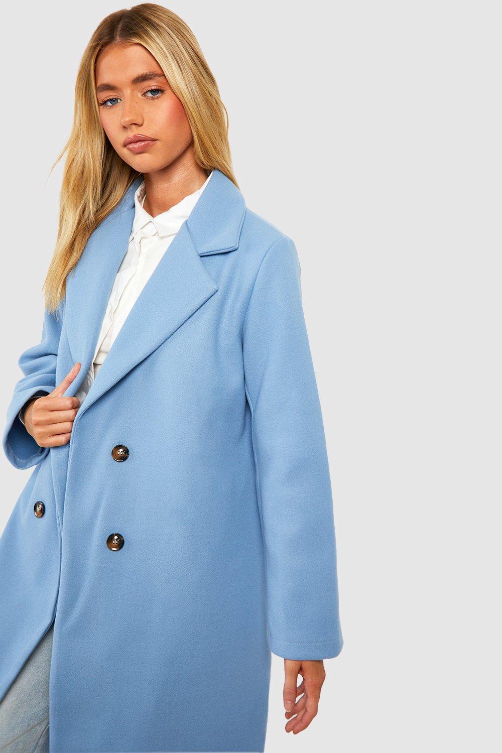 Longline single cheap breasted coat