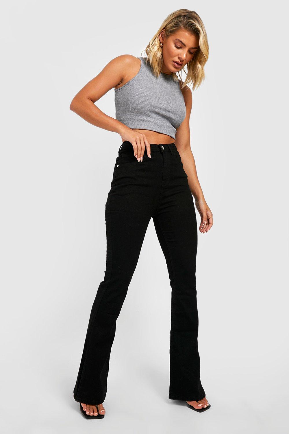 https://media.boohoo.com/i/boohoo/gzz32876_black_xl_2/female-black-high-waisted-butt-shaping-skinny-split-hem-flared-jeans