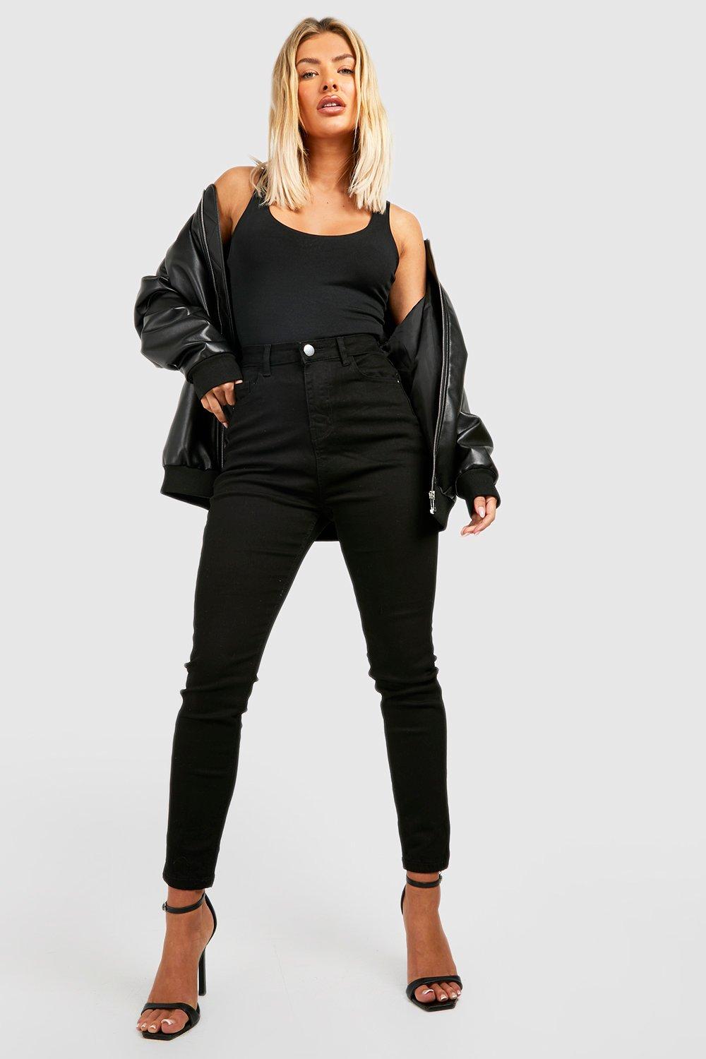 Boohoo black outlet jeans