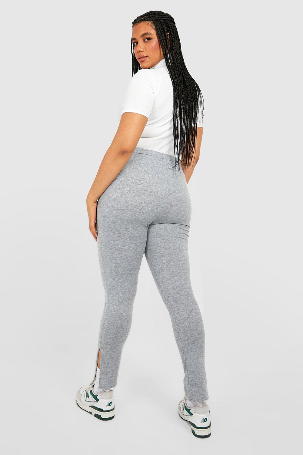 Boohoo on sale grey leggings