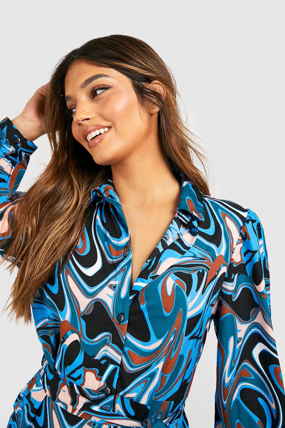 Boohoo cheap shirt dress