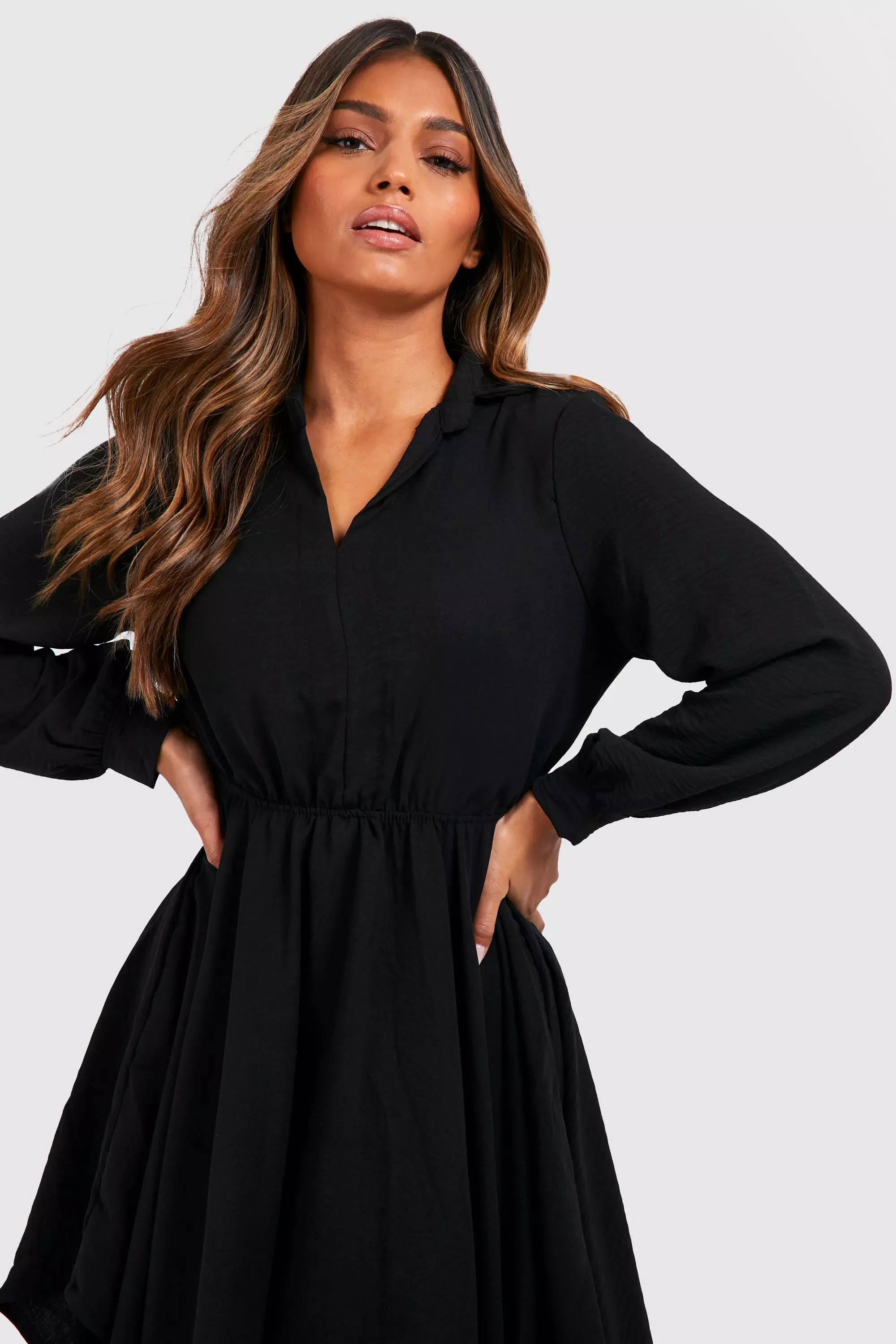 Boohoo hanky best sale hem dress