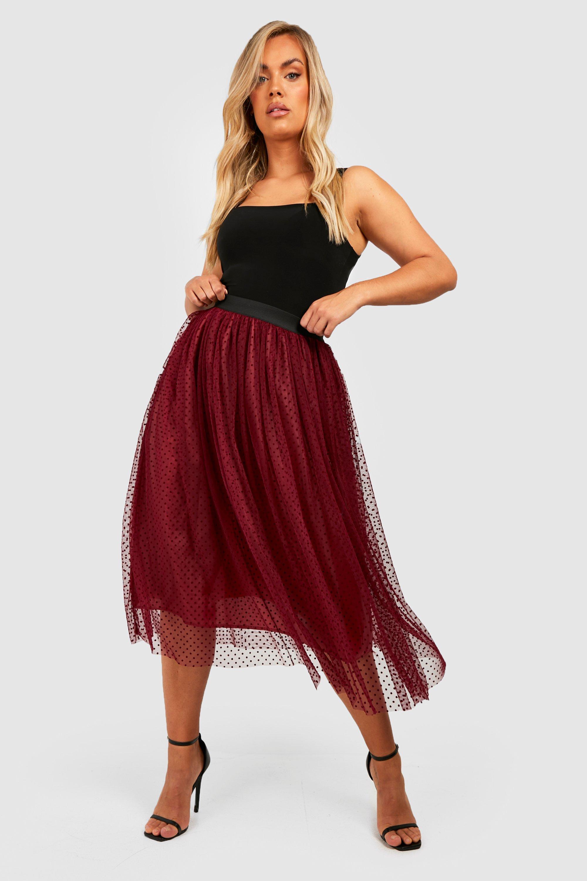 Tulle midi skirt outlet xxl