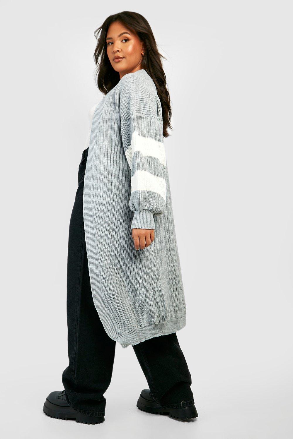 Plus Oversized Chunky Cardigan