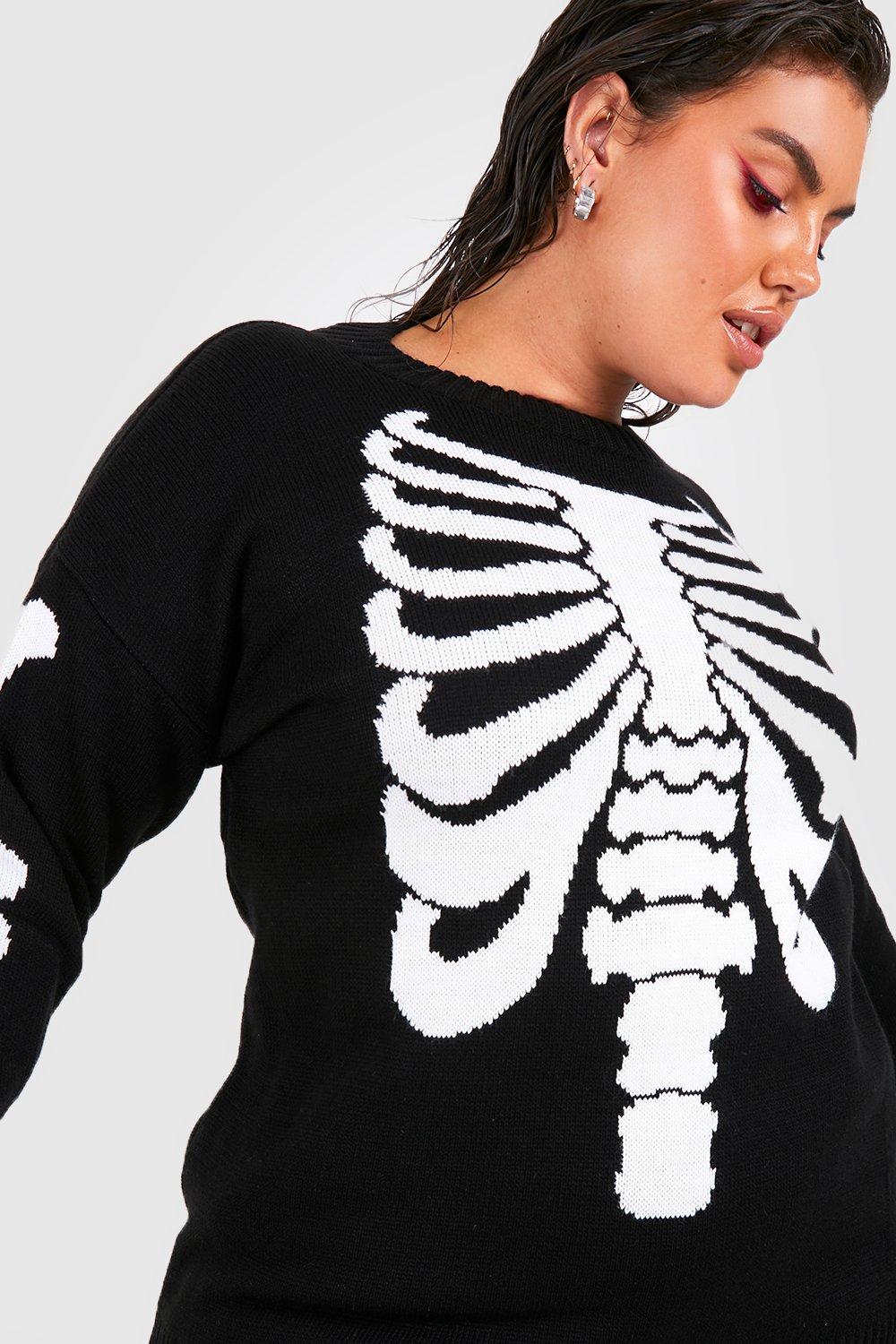 Plus size shop jumpers boohoo