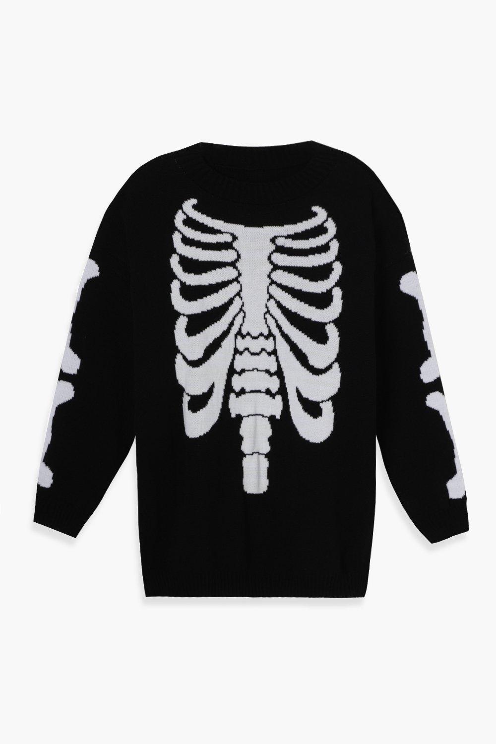 Plus size skull online sweater