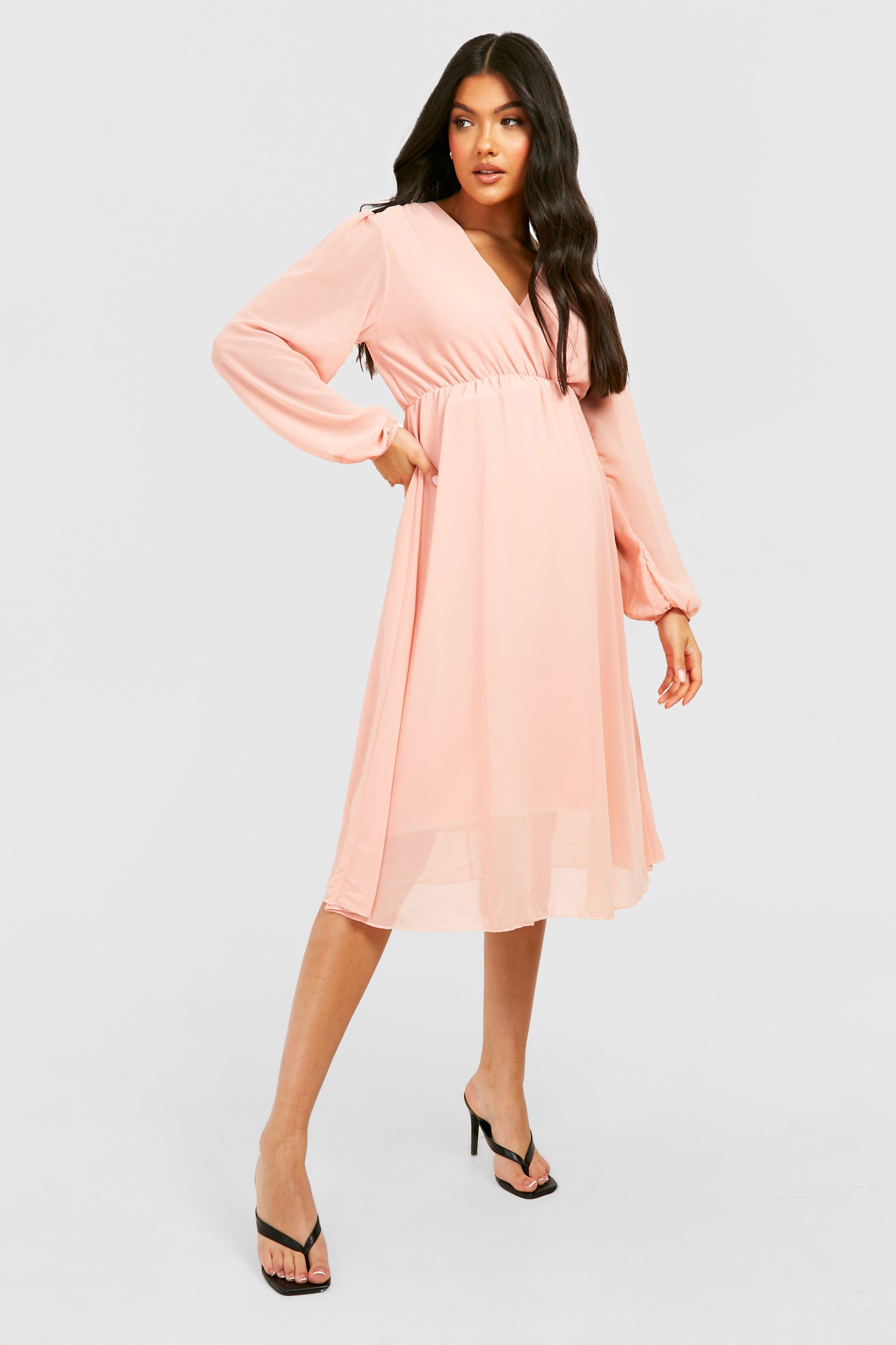 Boohoo robe femme enceinte hot sale