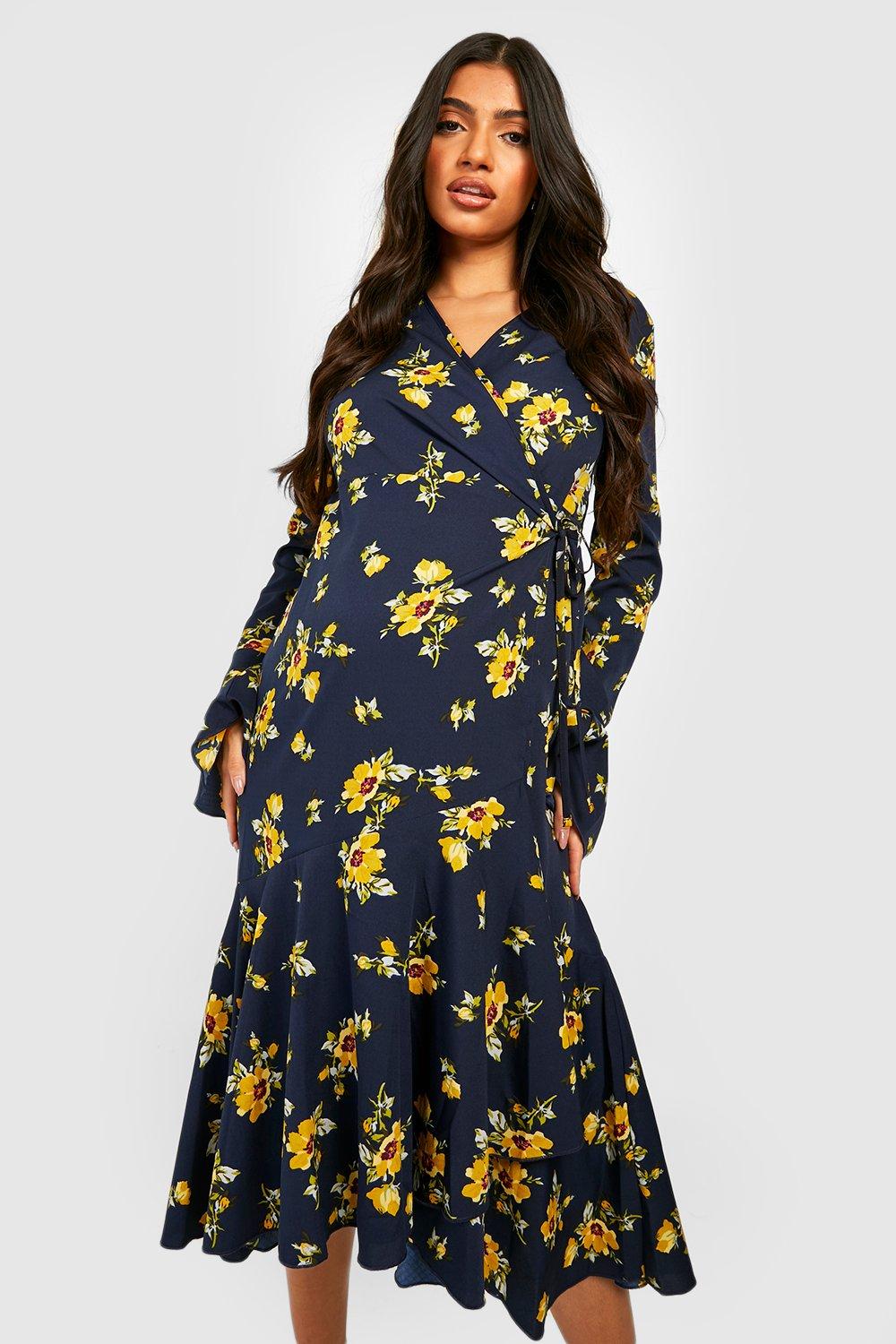 Maternite Robe de grossesse fleurie boohoo FR