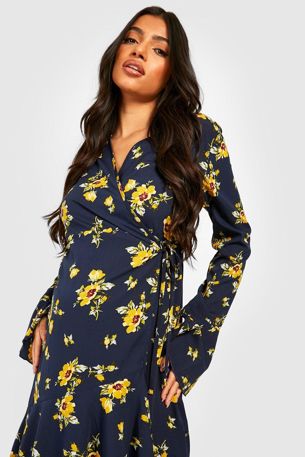 Robe fleurie grossesse hotsell