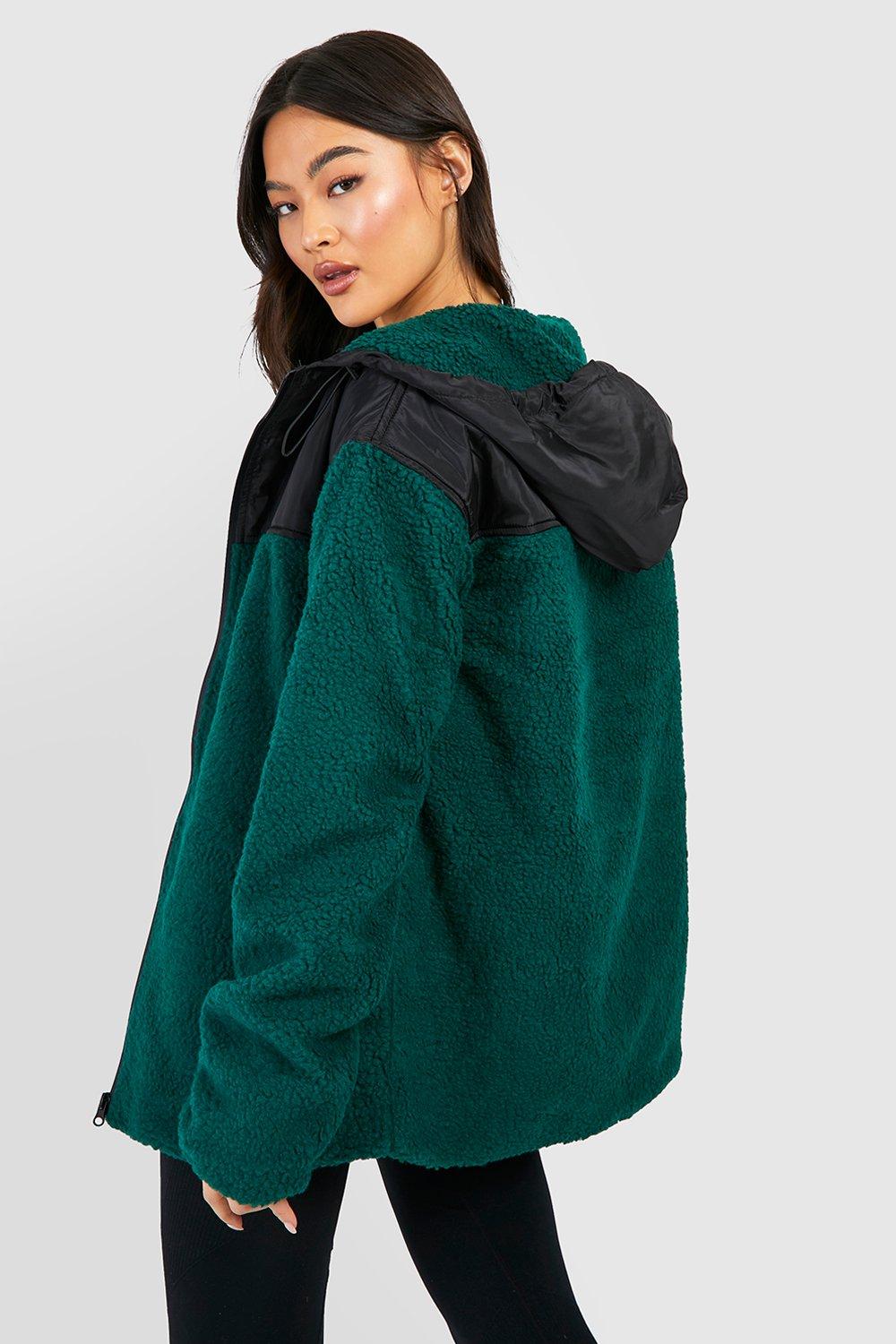 dark green borg coat