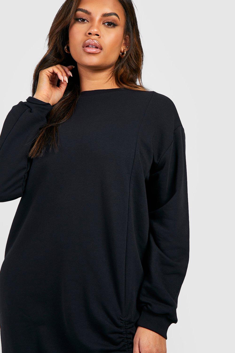 Plus size oversized cheap sweater dresses