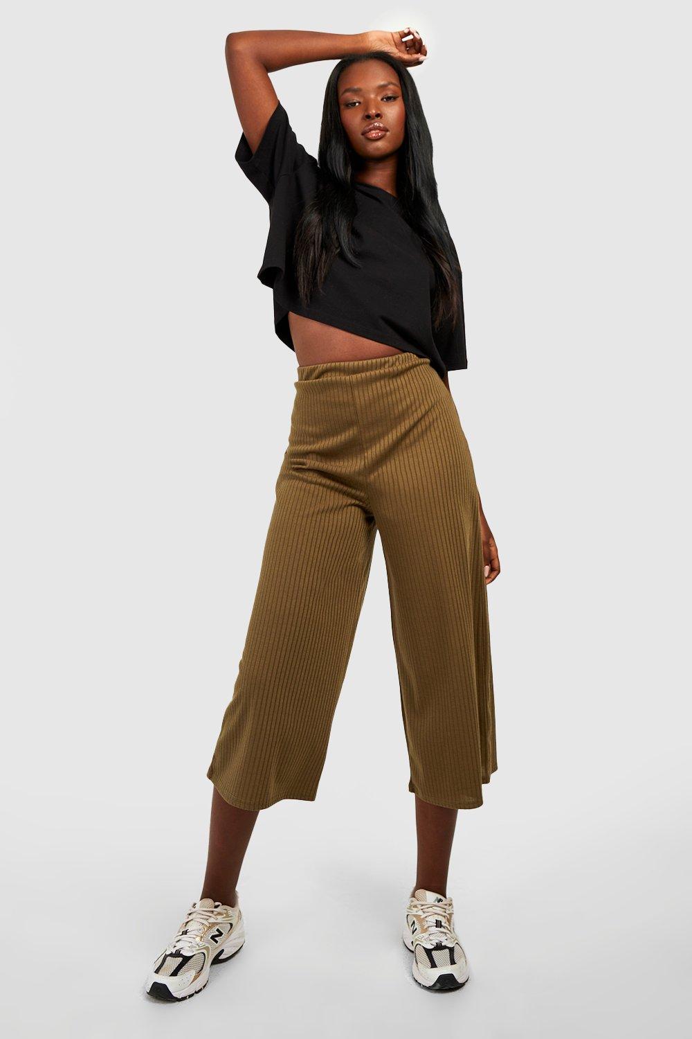 culotte trousers boohoo