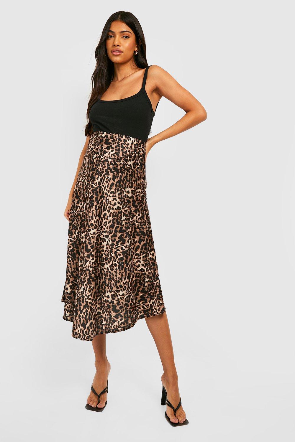 Maternity pencil shop skirt leopard