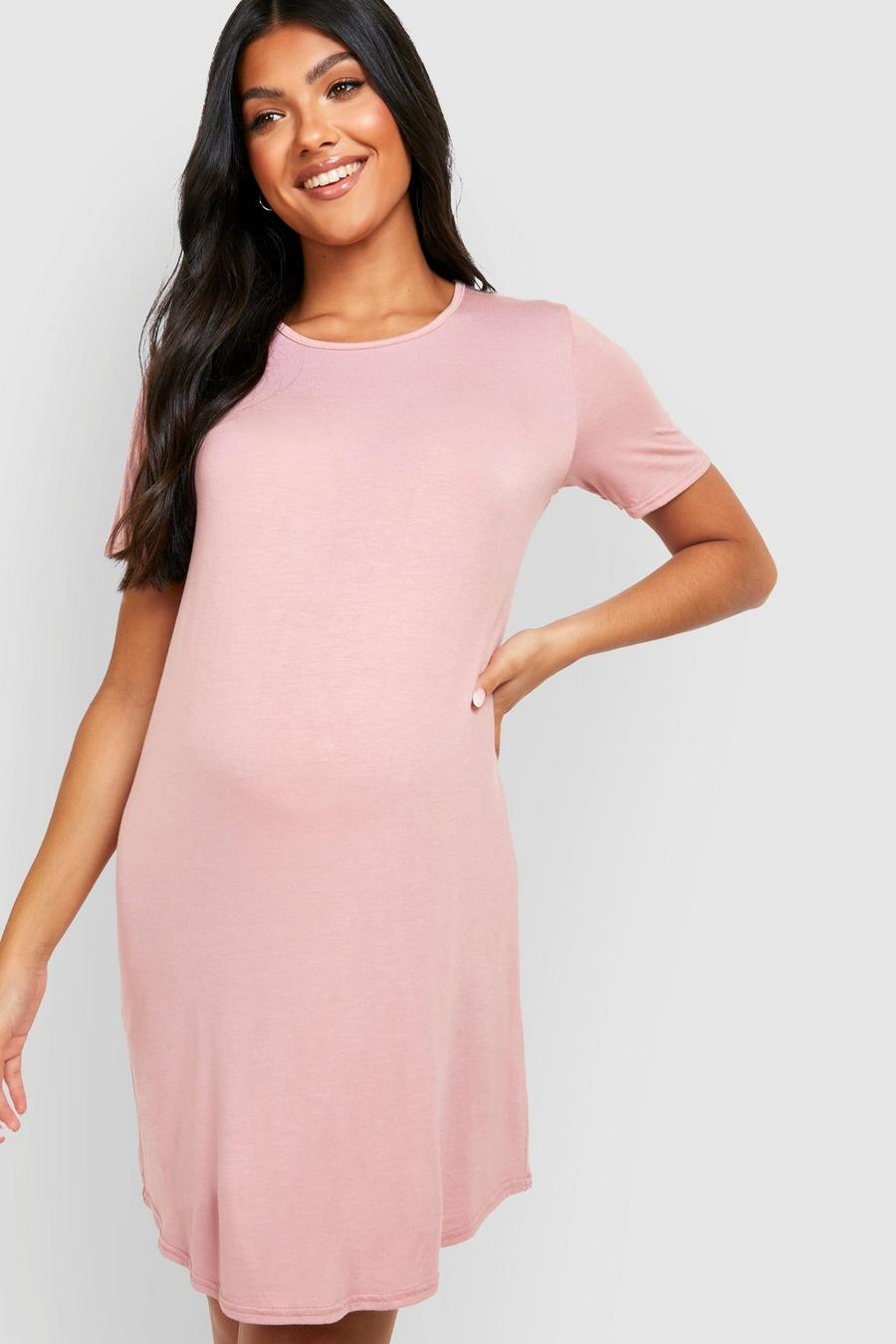Maternité - T-shirt de grossesse basique, Rose