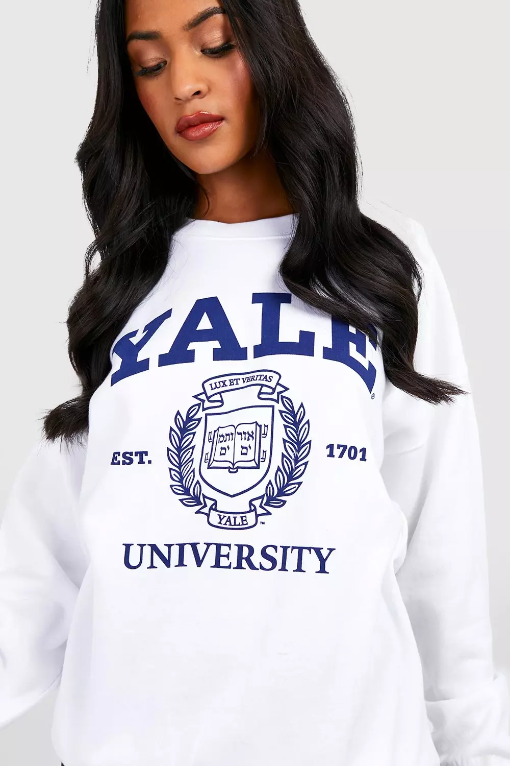 Yale women's sweatshirt discount