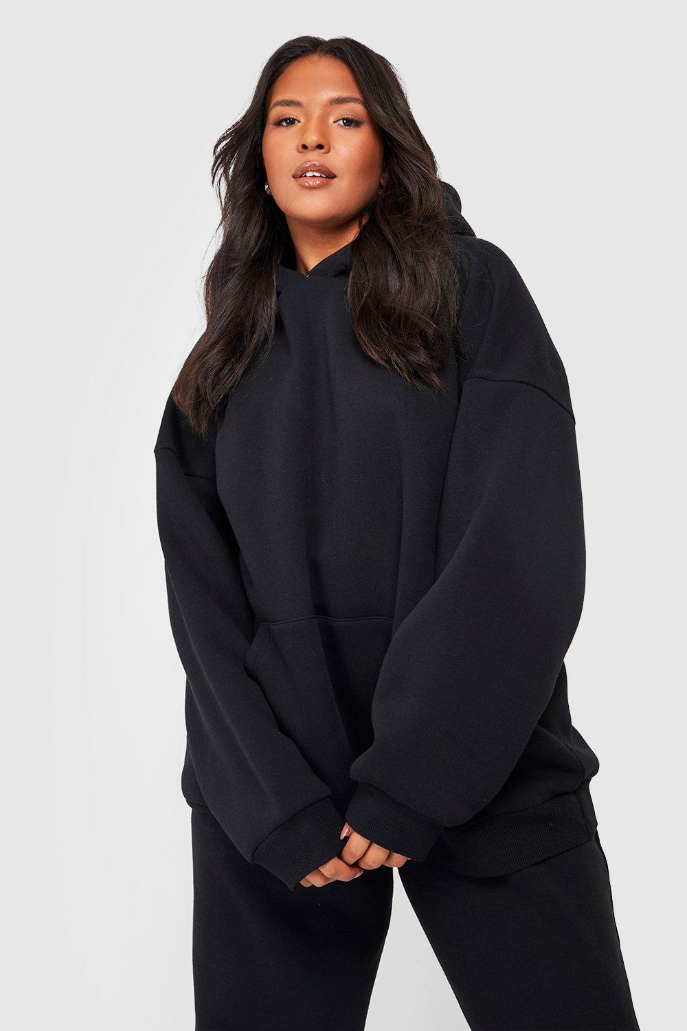 Oversized hoodie women's plus on sale size