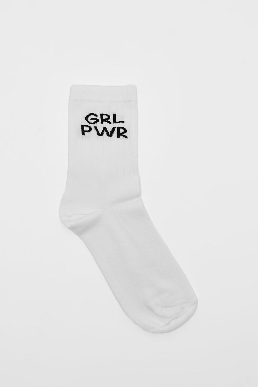 White Girl Power Sock image number 1