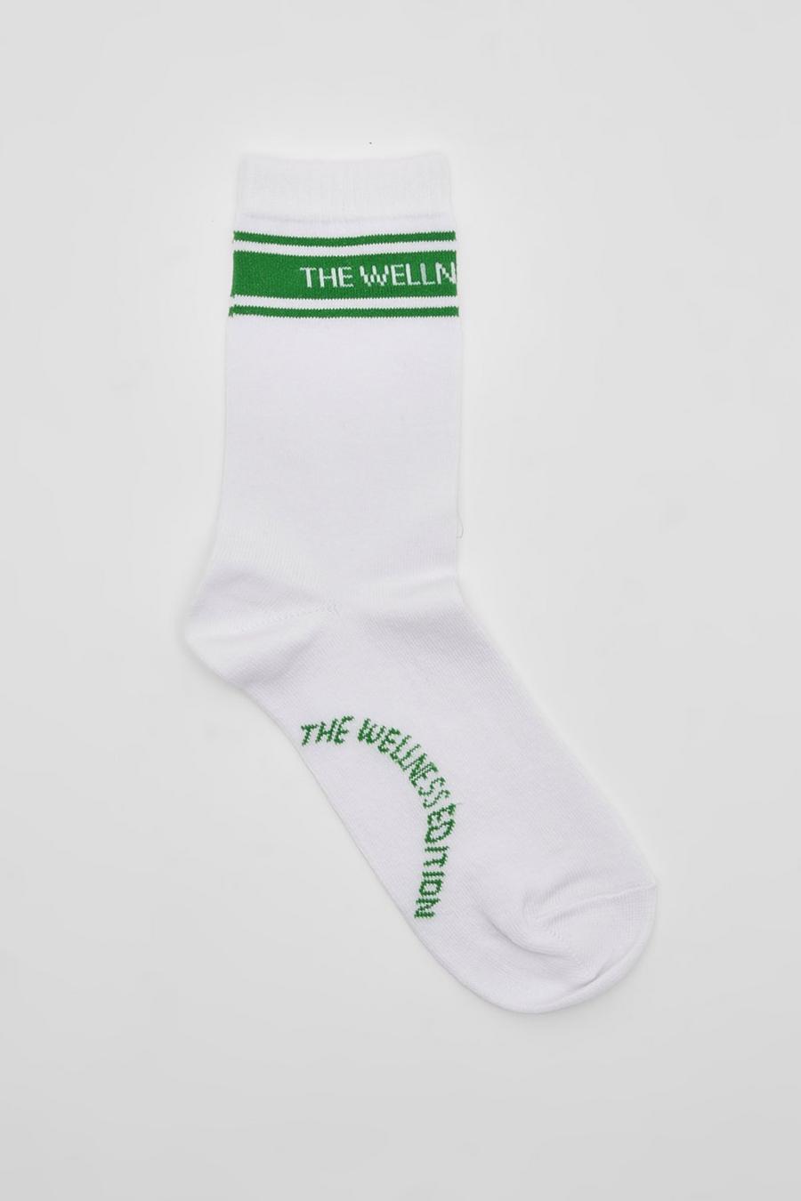 White Wellness Sock 