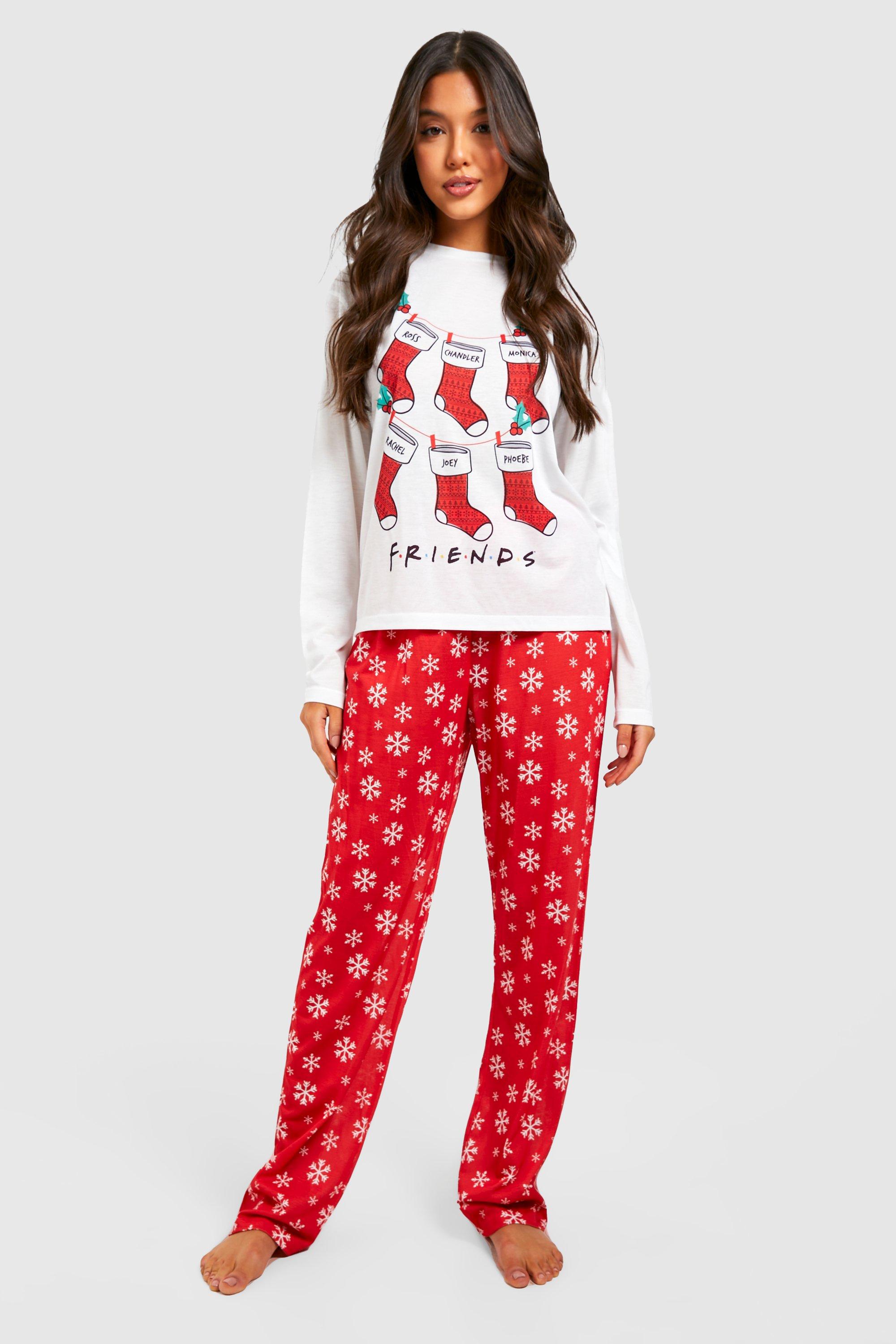 Friends License Christmas Stocking Pajama Pants Set