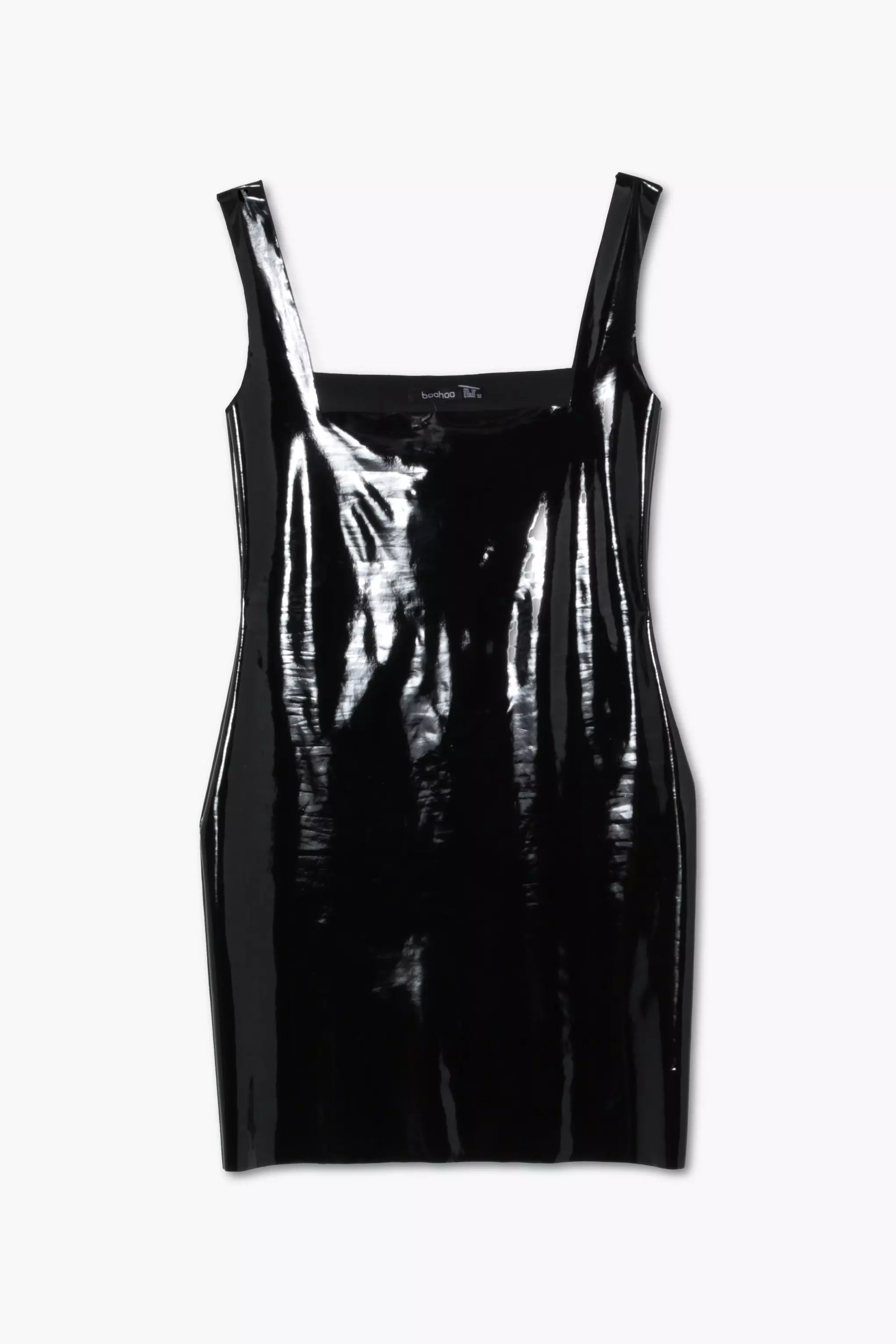 Vinyl best sale dress boohoo