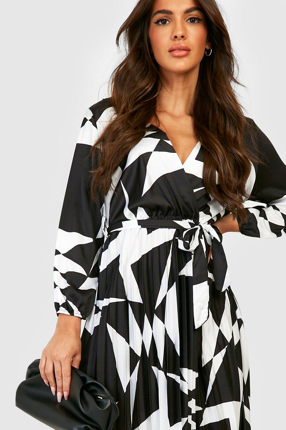 Boohoo aztec outlet dress