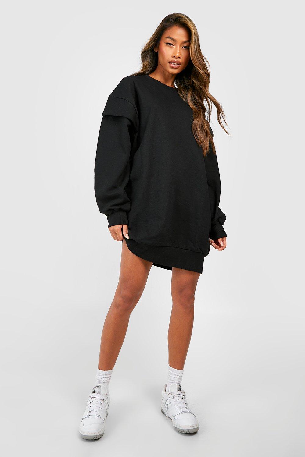 Oversized sweat dress sale