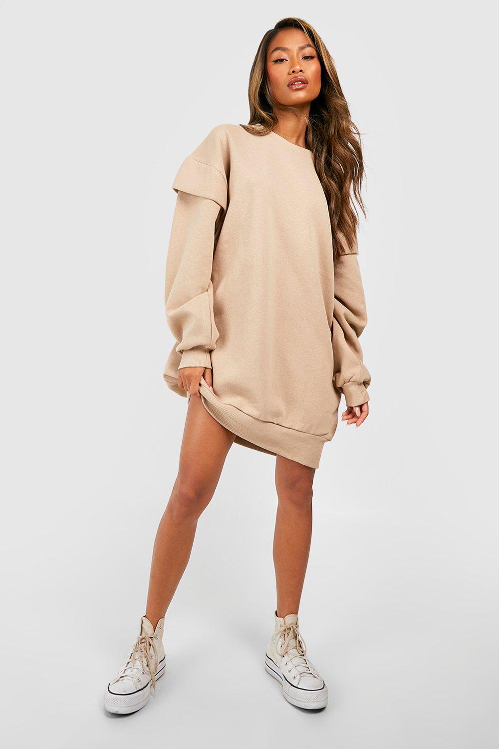 Oversized Sweatshirt Dress