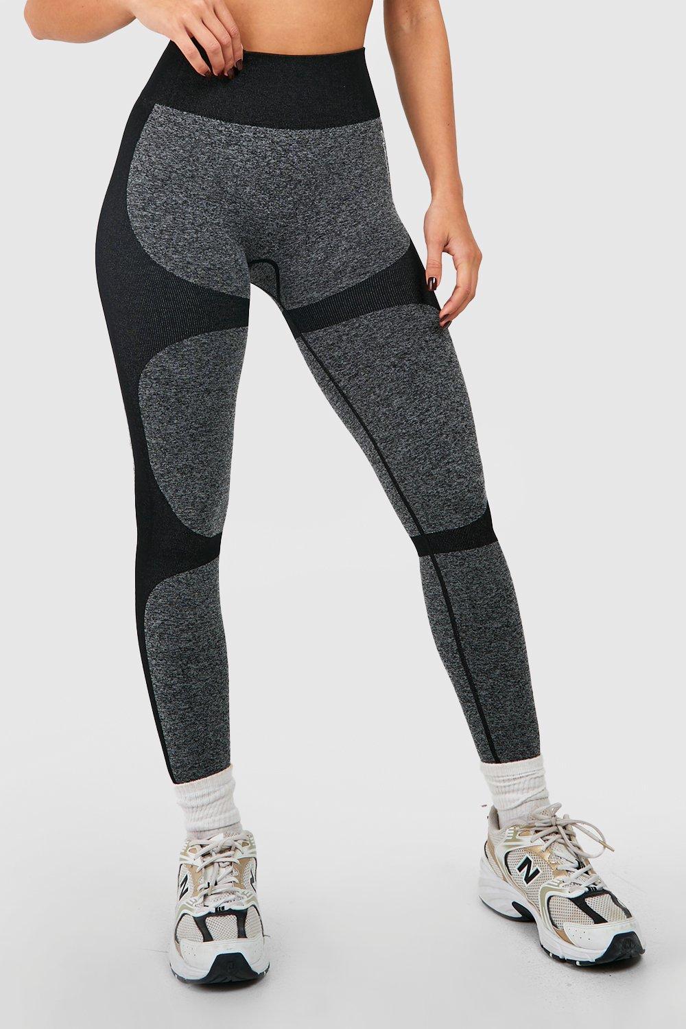 Flared Split Hem Gym Legging