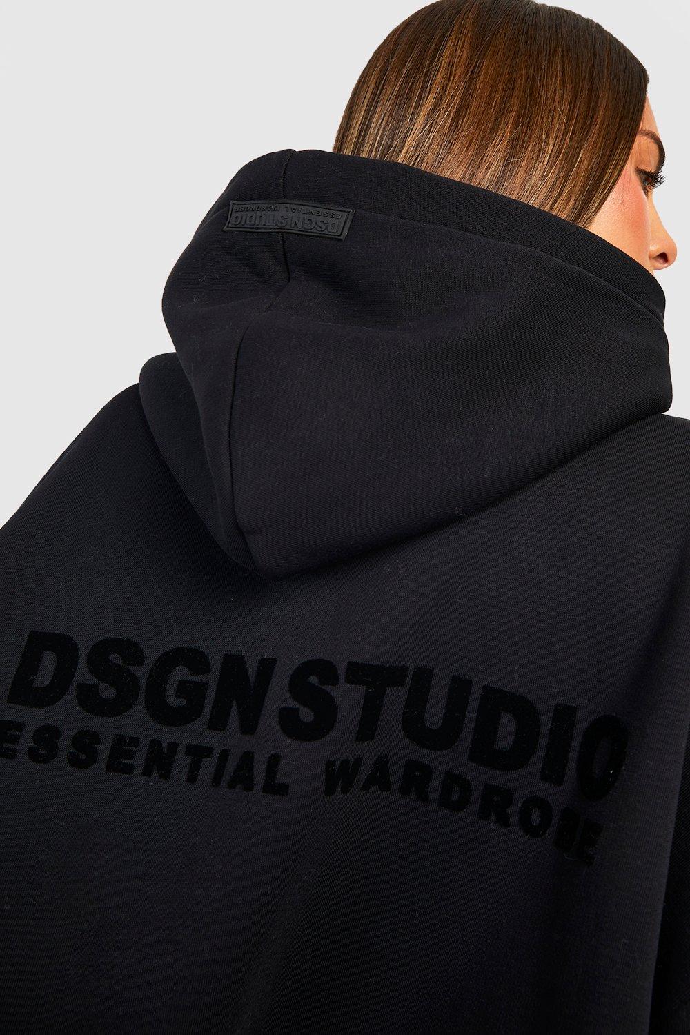 Premium Oversize Hoodie mit Slogan boohoo DE