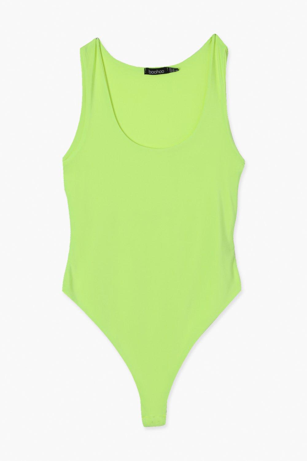 Boohoo store neon bodysuit