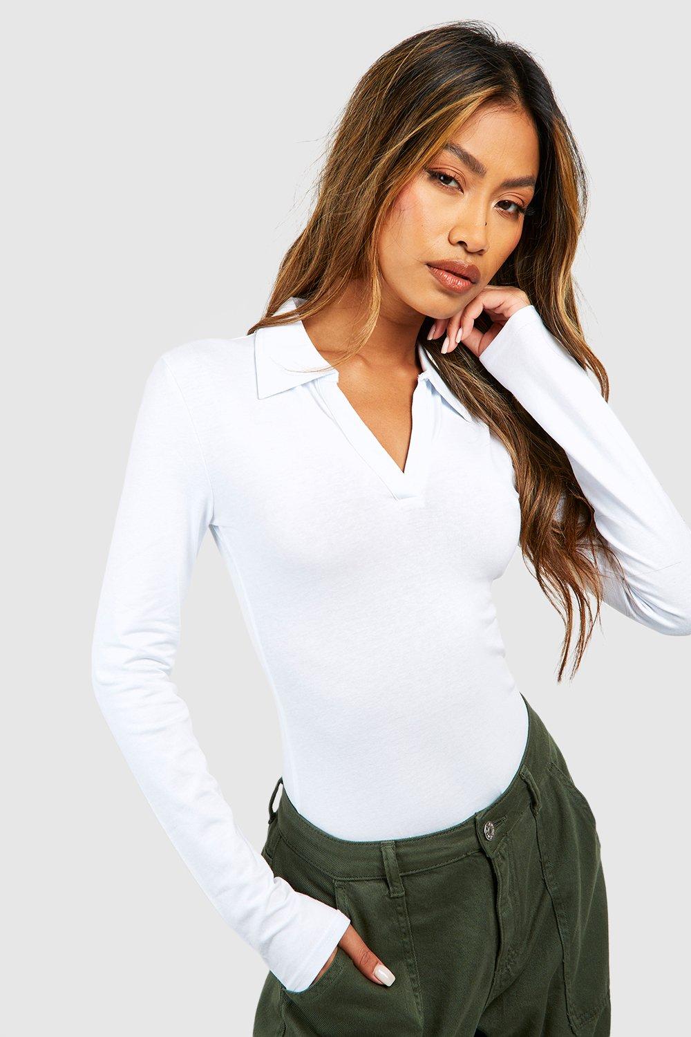 Long sleeve best sale polo bodysuit