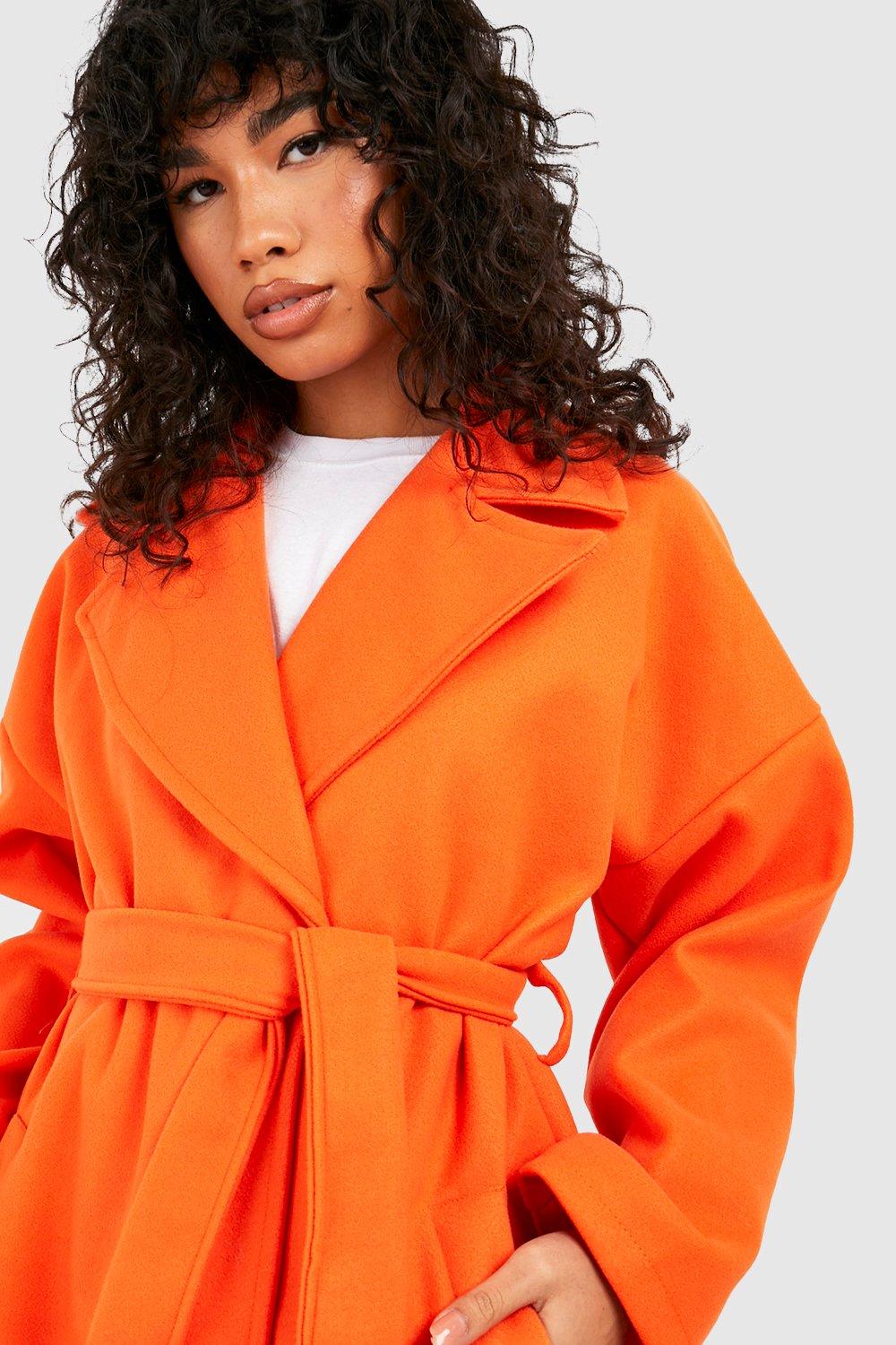 Boohoo best sale robe orange