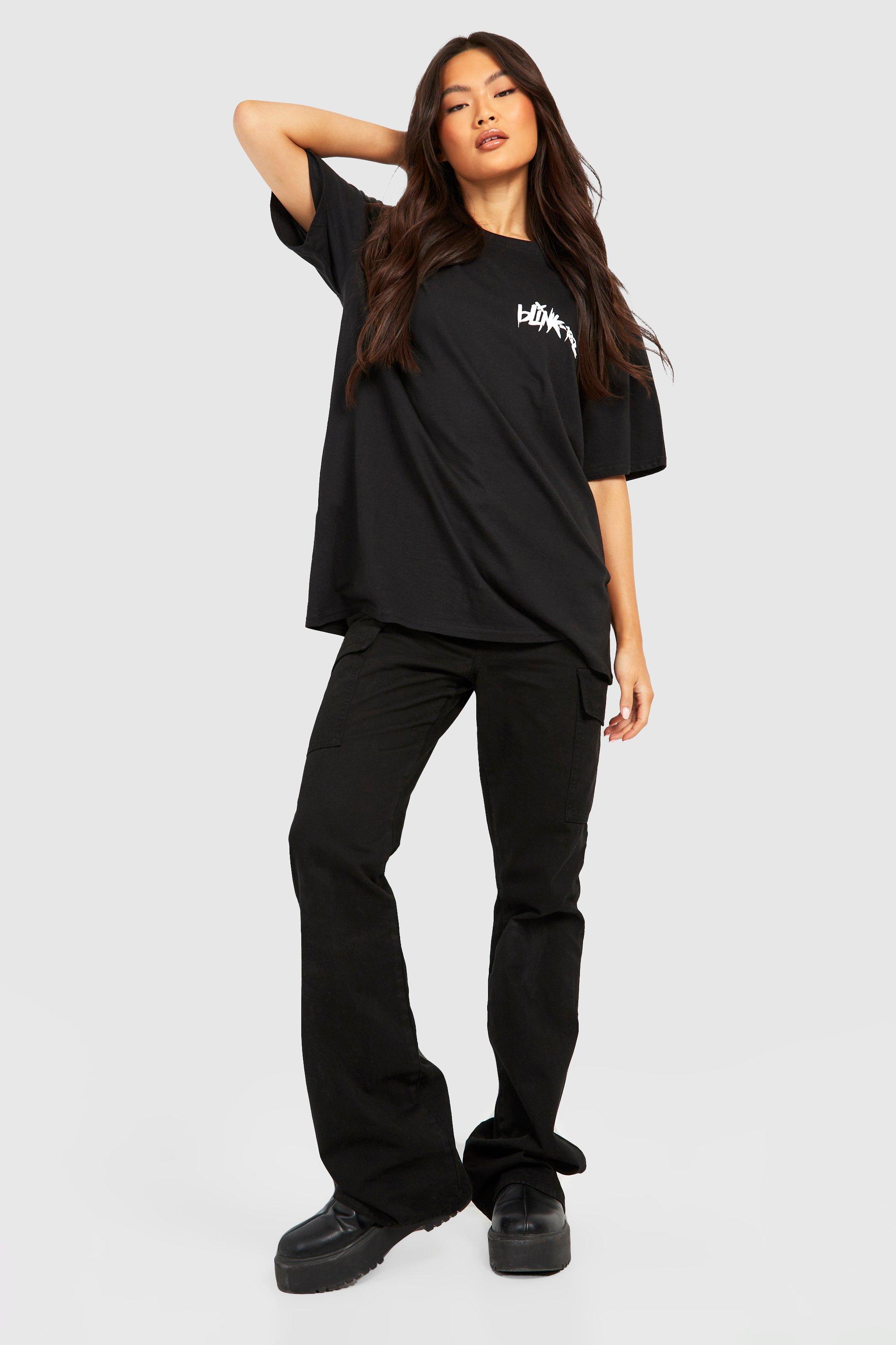 Tシャツ・カットソー GCDS Woman T-Shirt Black A2OW2318JA2 99 Gcds T-shirt Black - Women's | Zedstore