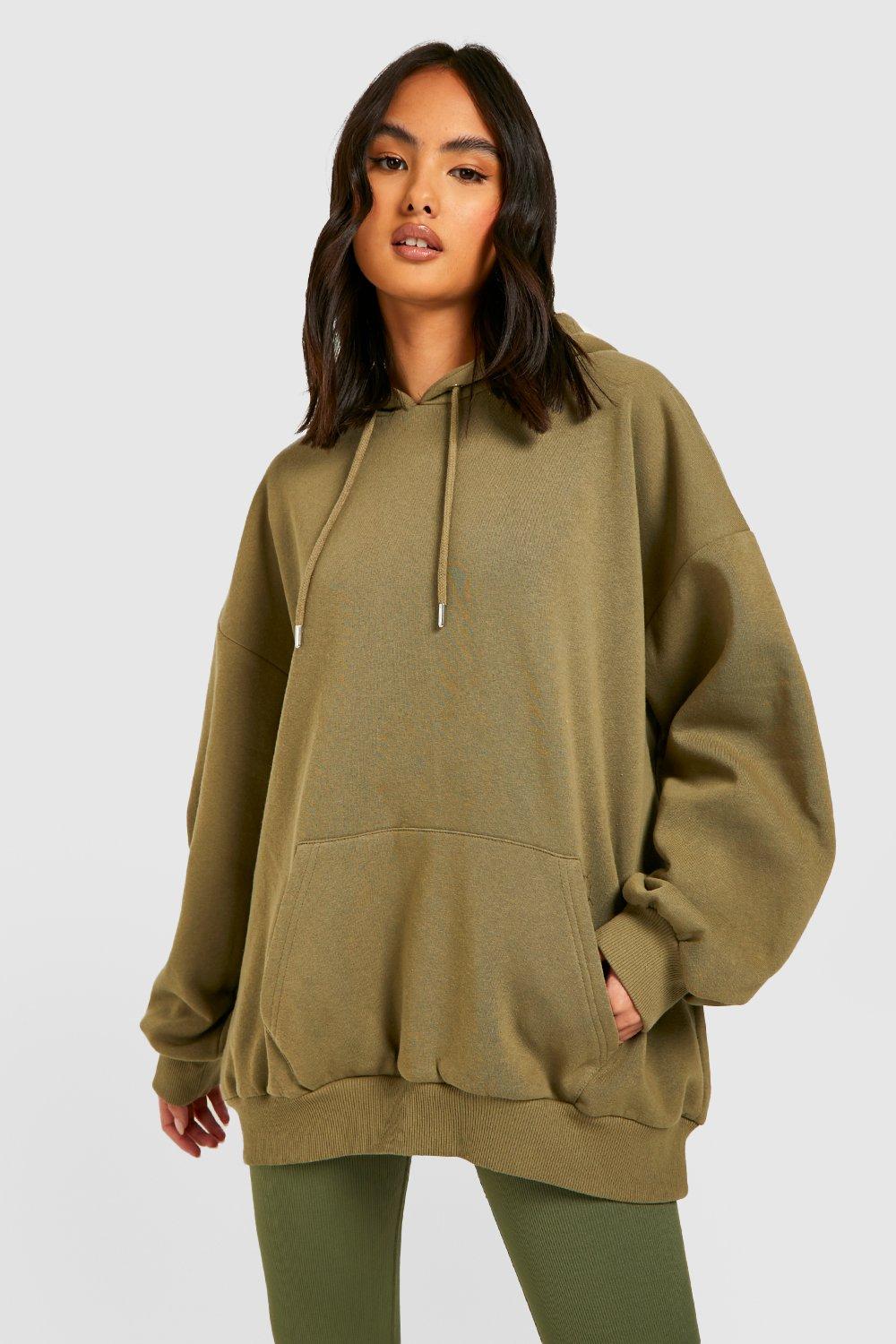 Khaki 2024 oversized hoodie