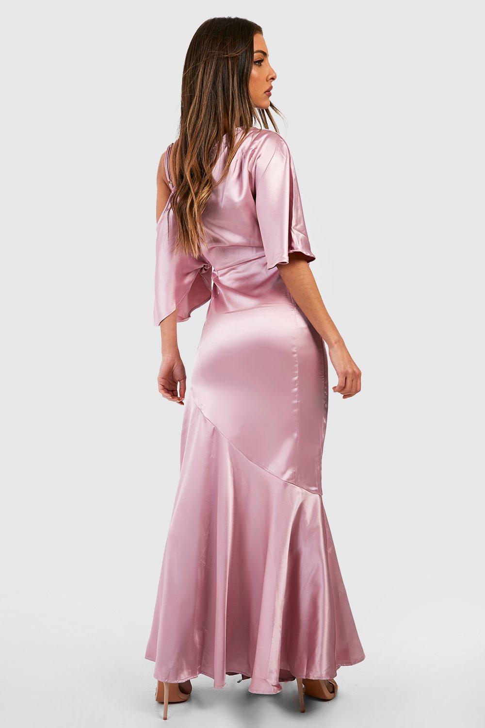 Boohoo pink clearance bridesmaid dresses