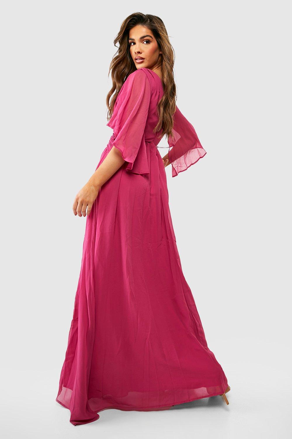 Maxi dress sale cape